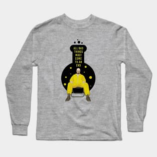 Heisenberg Walter White Kingpin Long Sleeve T-Shirt